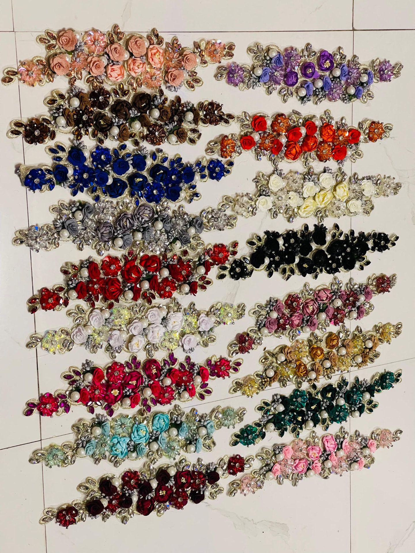 Dubai Floral Appliques
